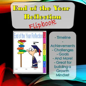 An educational teaching resource from Educate and Create entitled End of the Year Reflection downloadable at Teach Simple.