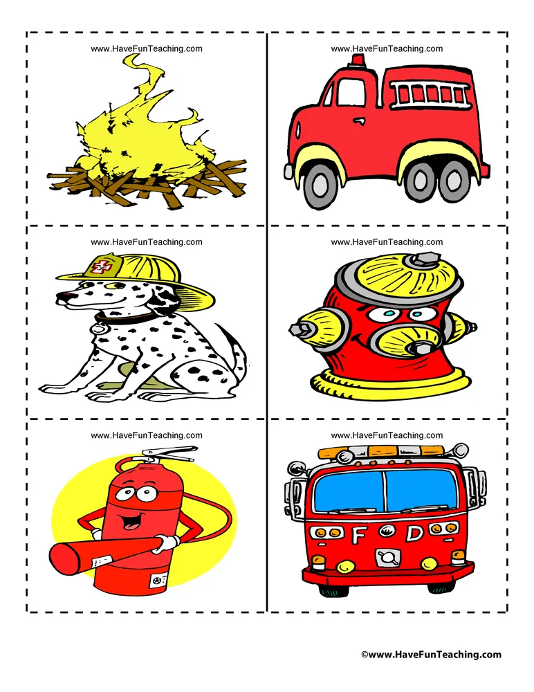 Fire Safety Clip Art by Teach Simple