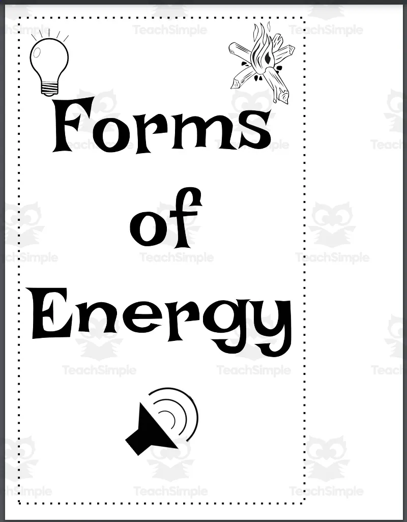 Forms of Energy by Teach Simple