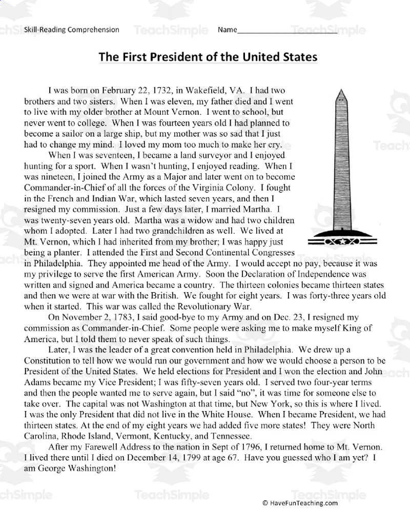 george-washington-reading-comprehension-worksheet-by-teach-simple