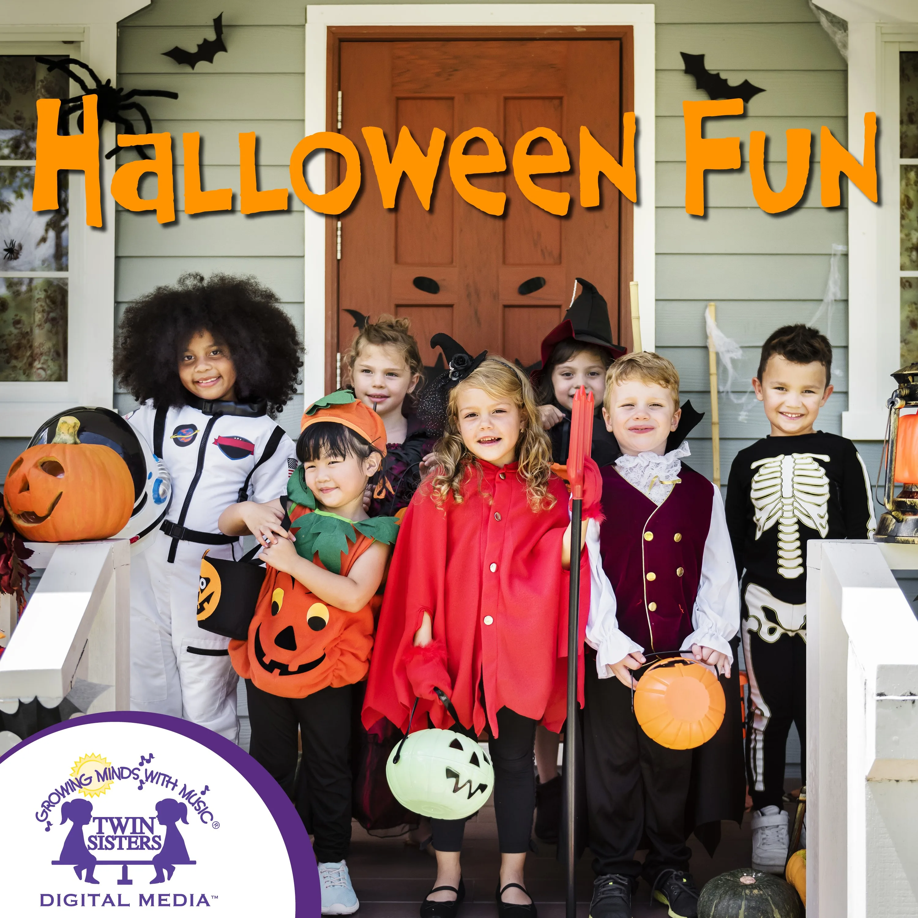 An educational teaching resource from Twin Sisters Digital Media entitled Halloween Fun Audio Book downloadable at Teach Simple.