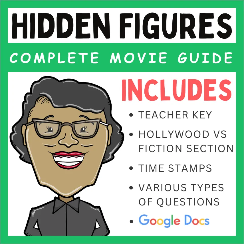 Hidden Figures (Movie Guide) by Teach Simple
