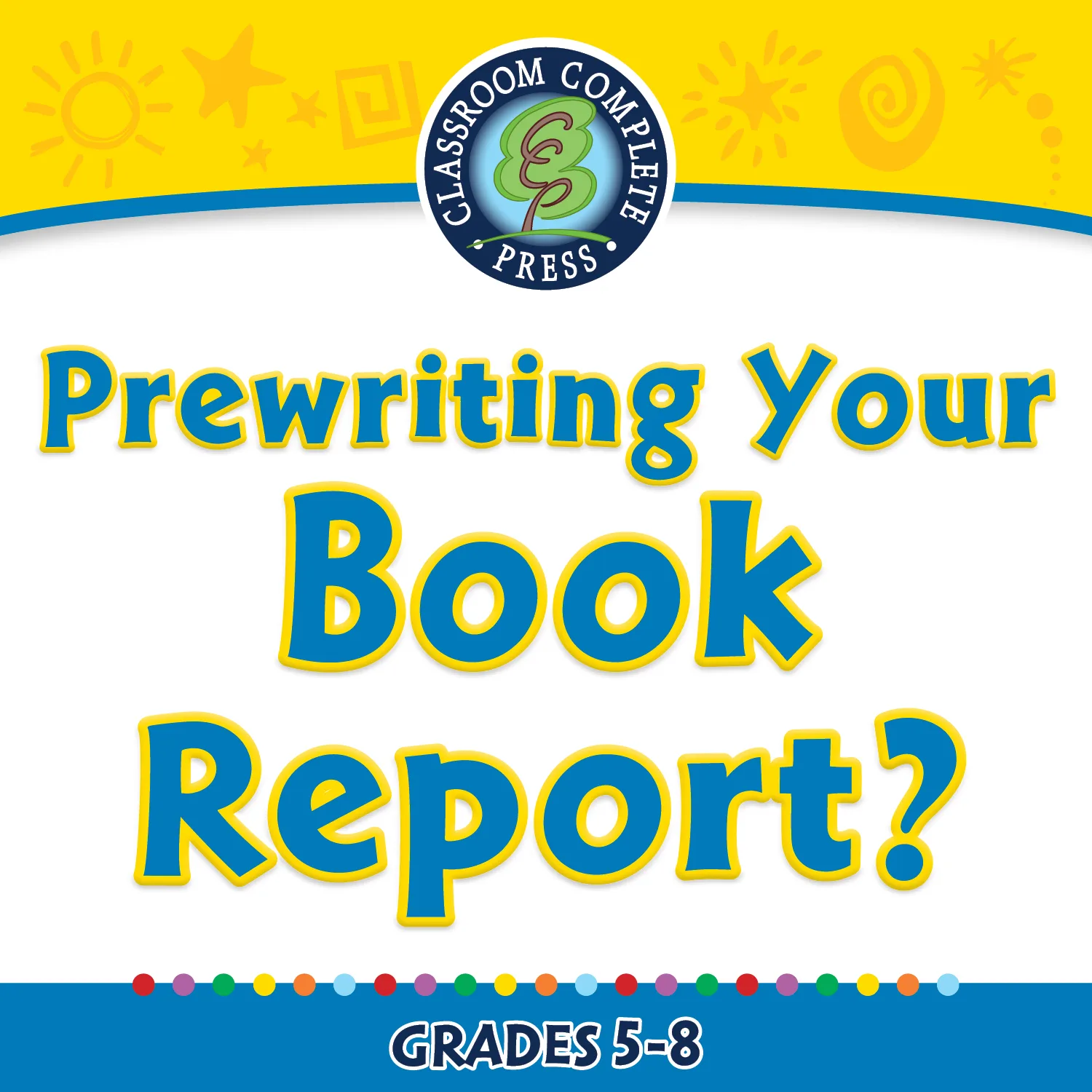 An educational teaching resource from Classroom Complete Press entitled How to Write a Book Report: Prewriting Your Book Report - FLASH-PC downloadable at Teach Simple.