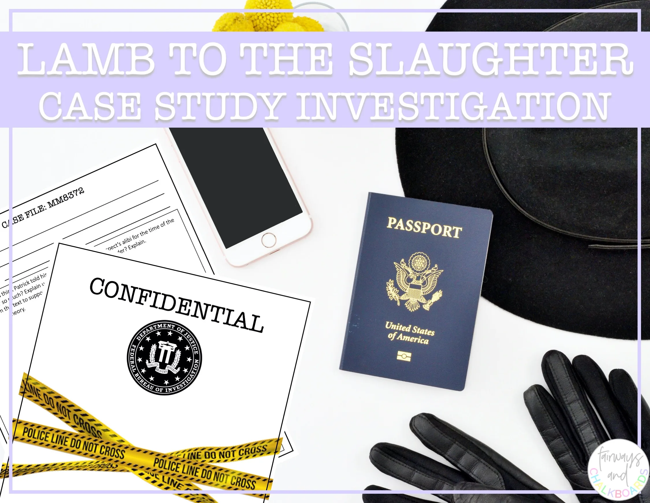 Lamb to the Slaughter Case Study by Teach Simple