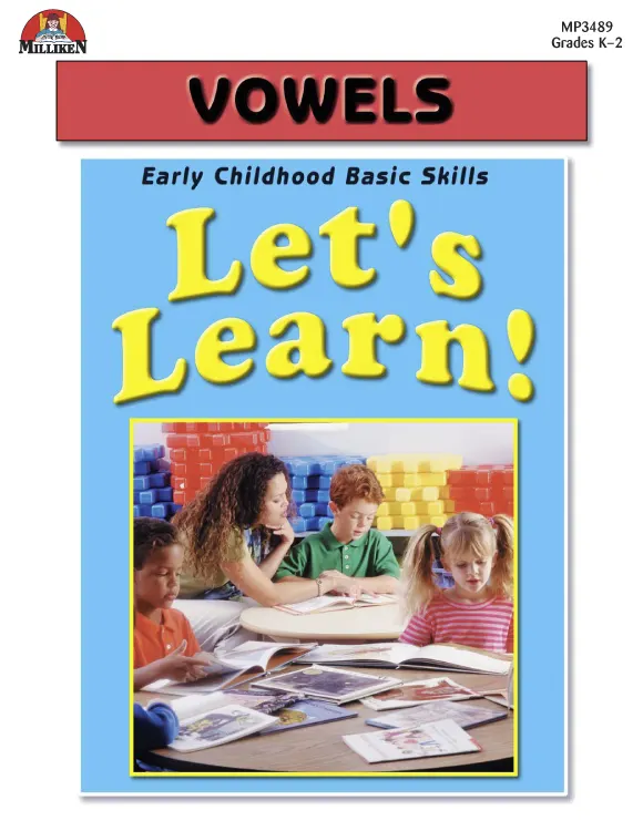 Let's Learn! Vowels by Teach Simple