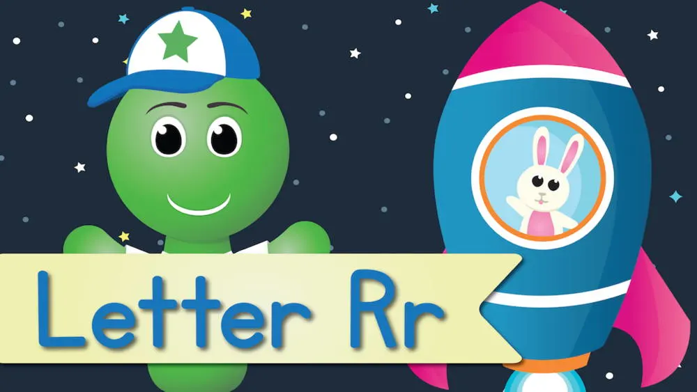Letter R Song (Animated Music Video) by Teach Simple