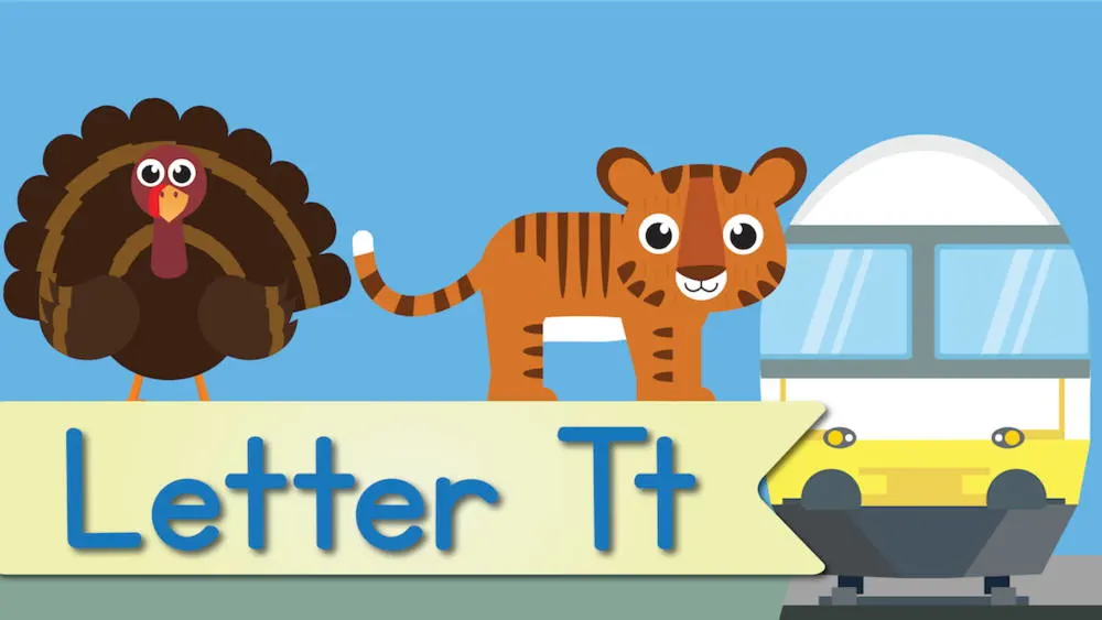 An educational teaching resource from Have Fun Teaching entitled Letter T Song (Animated Music Video) downloadable at Teach Simple.