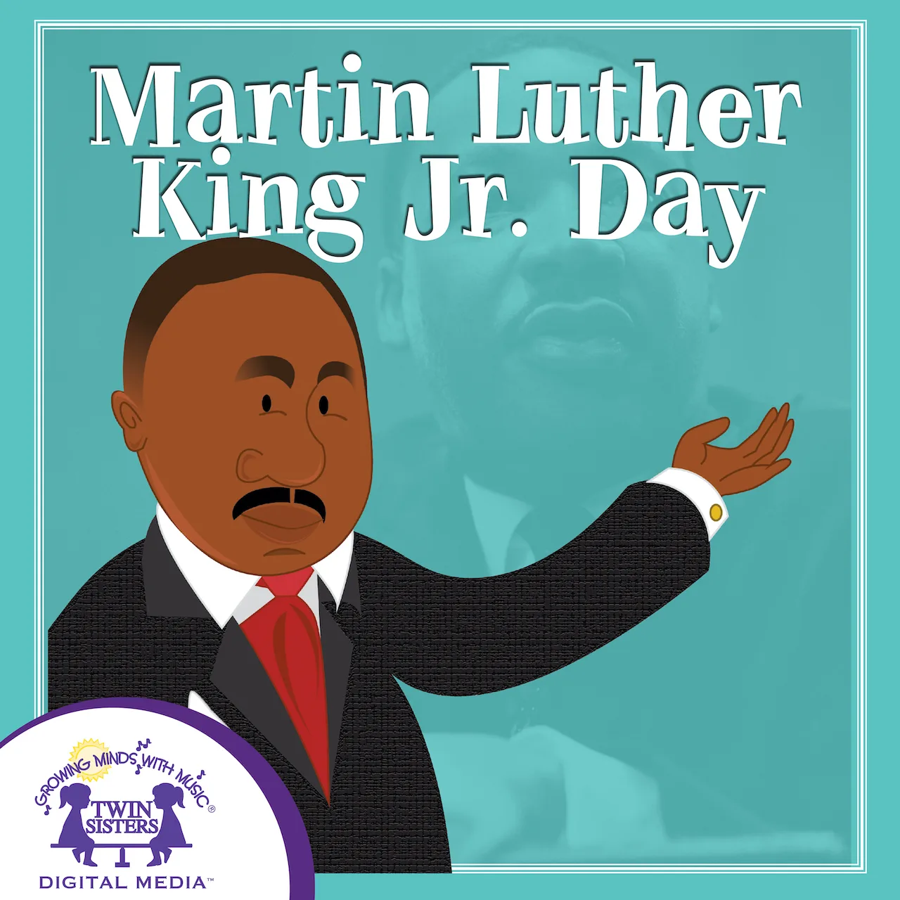 An educational teaching resource from Twin Sisters Digital Media entitled Martin Luther King, Jr. Day Audio Book downloadable at Teach Simple.