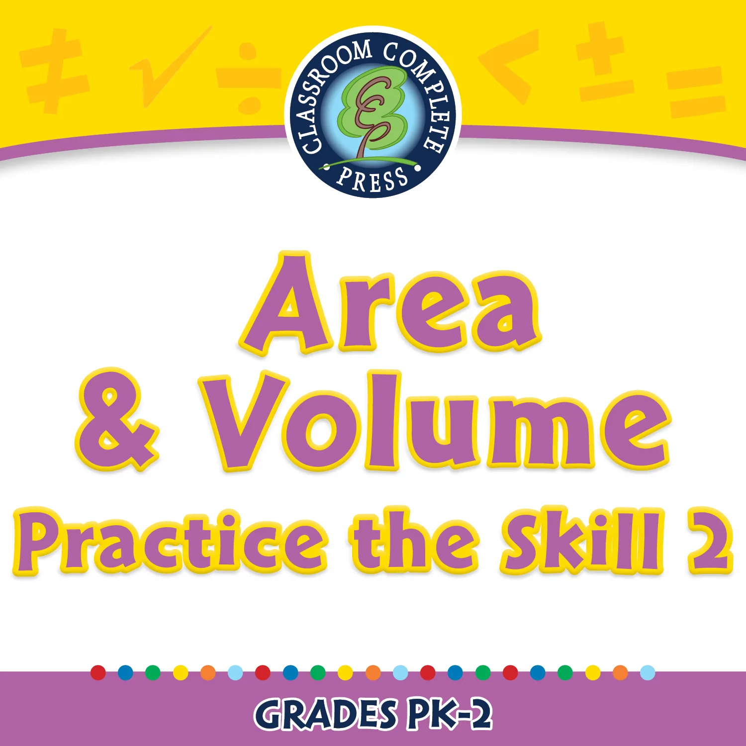 An educational teaching resource from Classroom Complete Press entitled Measurement: Area & Volume - Practice the Skill 2 - PC Software downloadable at Teach Simple.