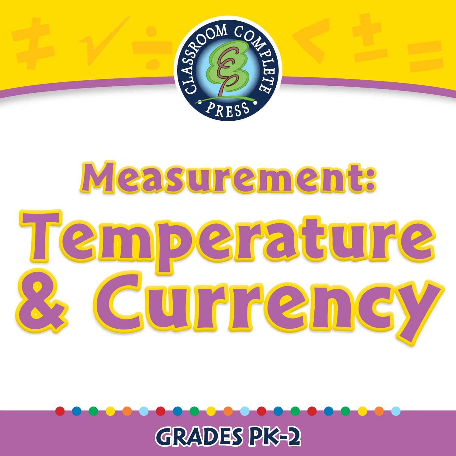 An educational teaching resource from Classroom Complete Press entitled Measurement: Temperature & Currency - FLASH-PC downloadable at Teach Simple.