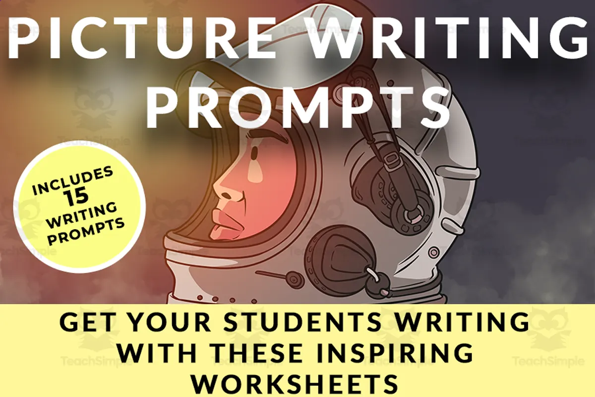 An educational teaching resource from The Laughing Linguist entitled Narrative Writing Picture Prompts To Inspire Your Students' Stories downloadable at Teach Simple.