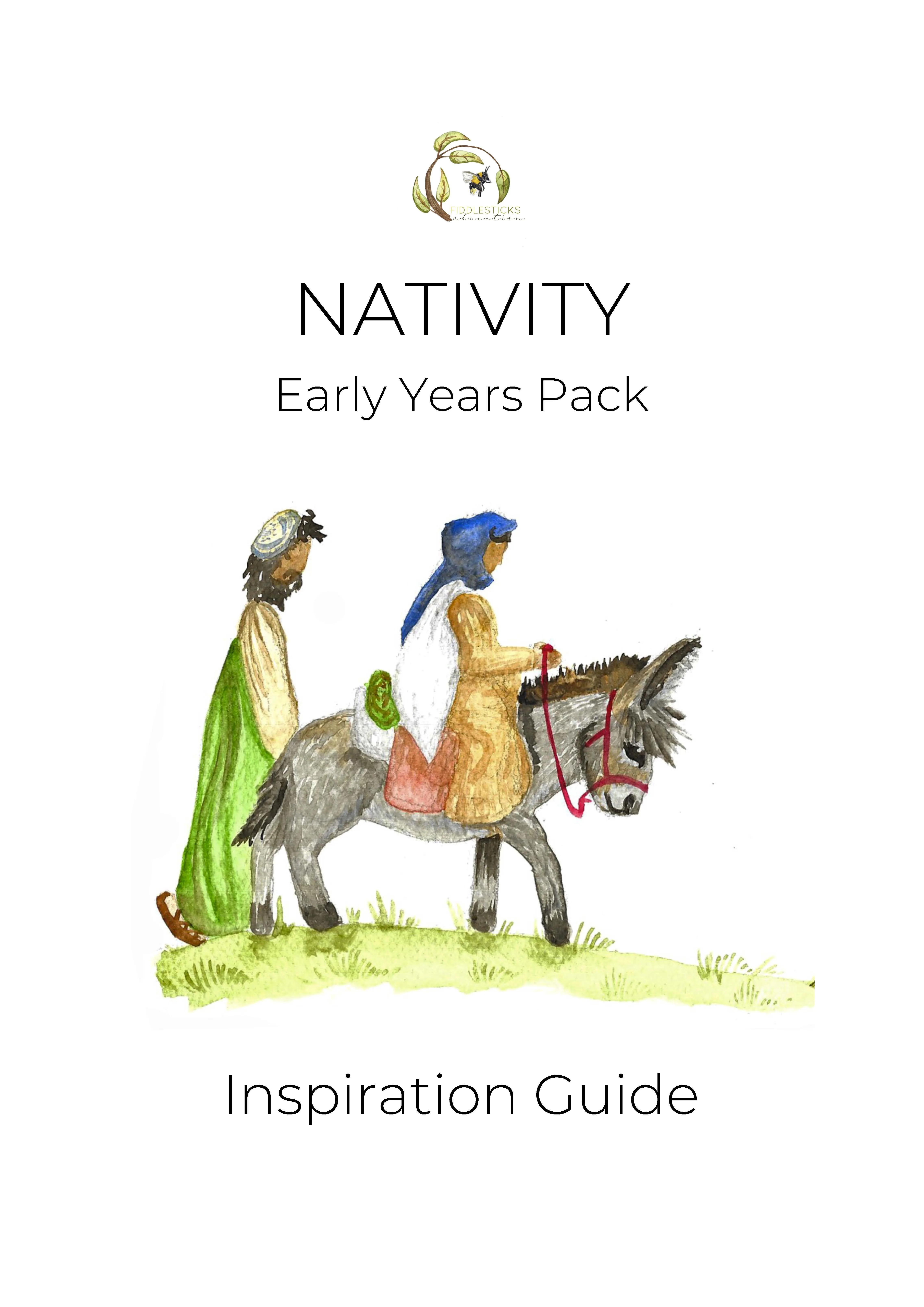 Nativity Early Years Cirriculum Inspiration Guide by Teach Simple