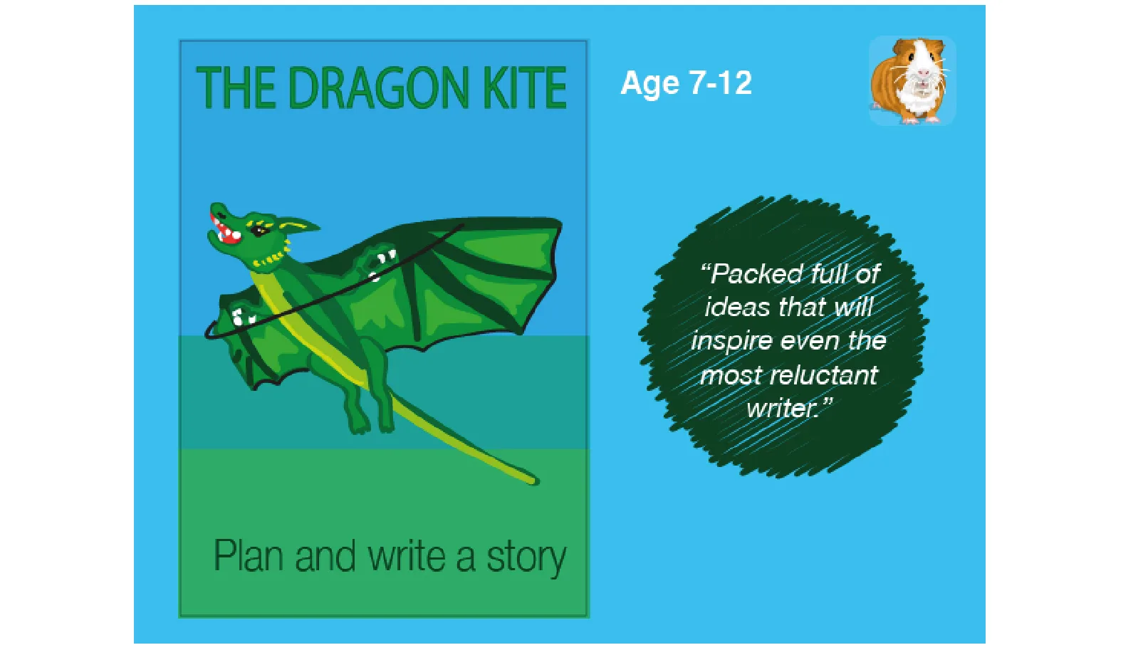 An educational teaching resource from Guinea Pig Education entitled Plan And Write A Story Called 'The Dragon Kite' (7-11 years) downloadable at Teach Simple.