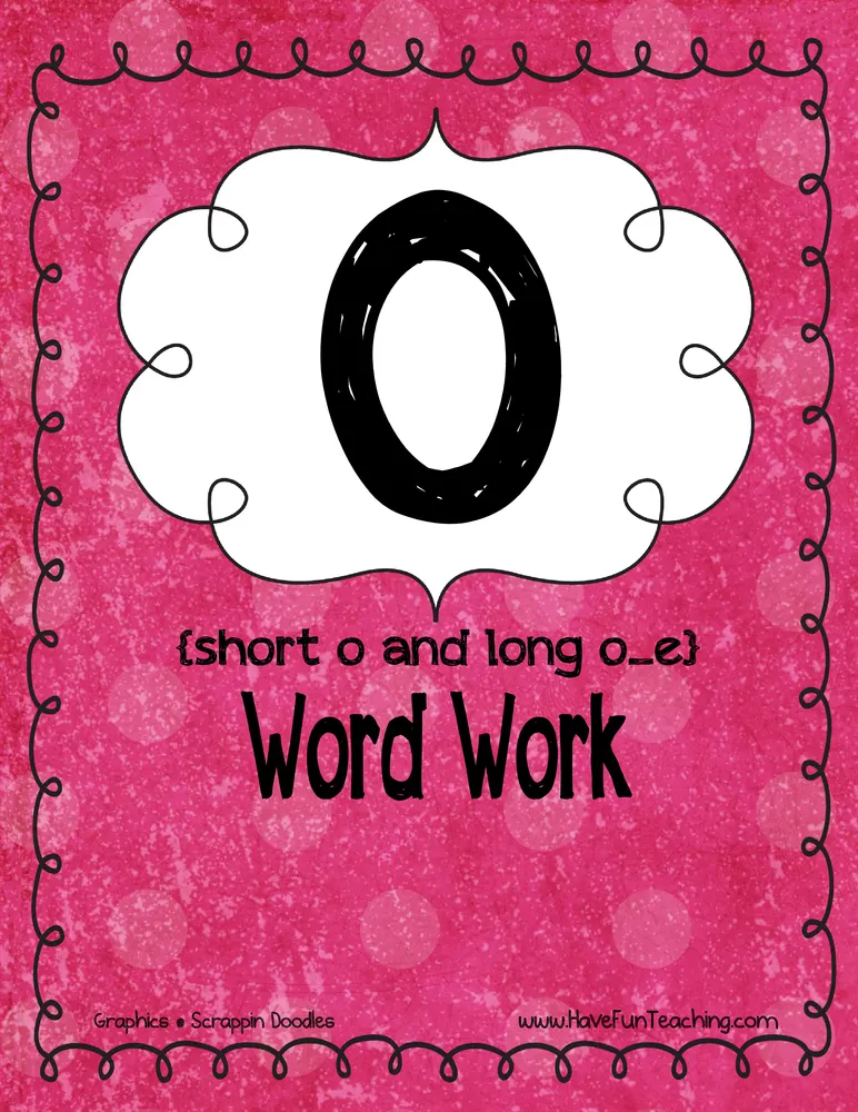 An educational teaching resource from Have Fun Teaching entitled Short and Long Vowel O Activity downloadable at Teach Simple.