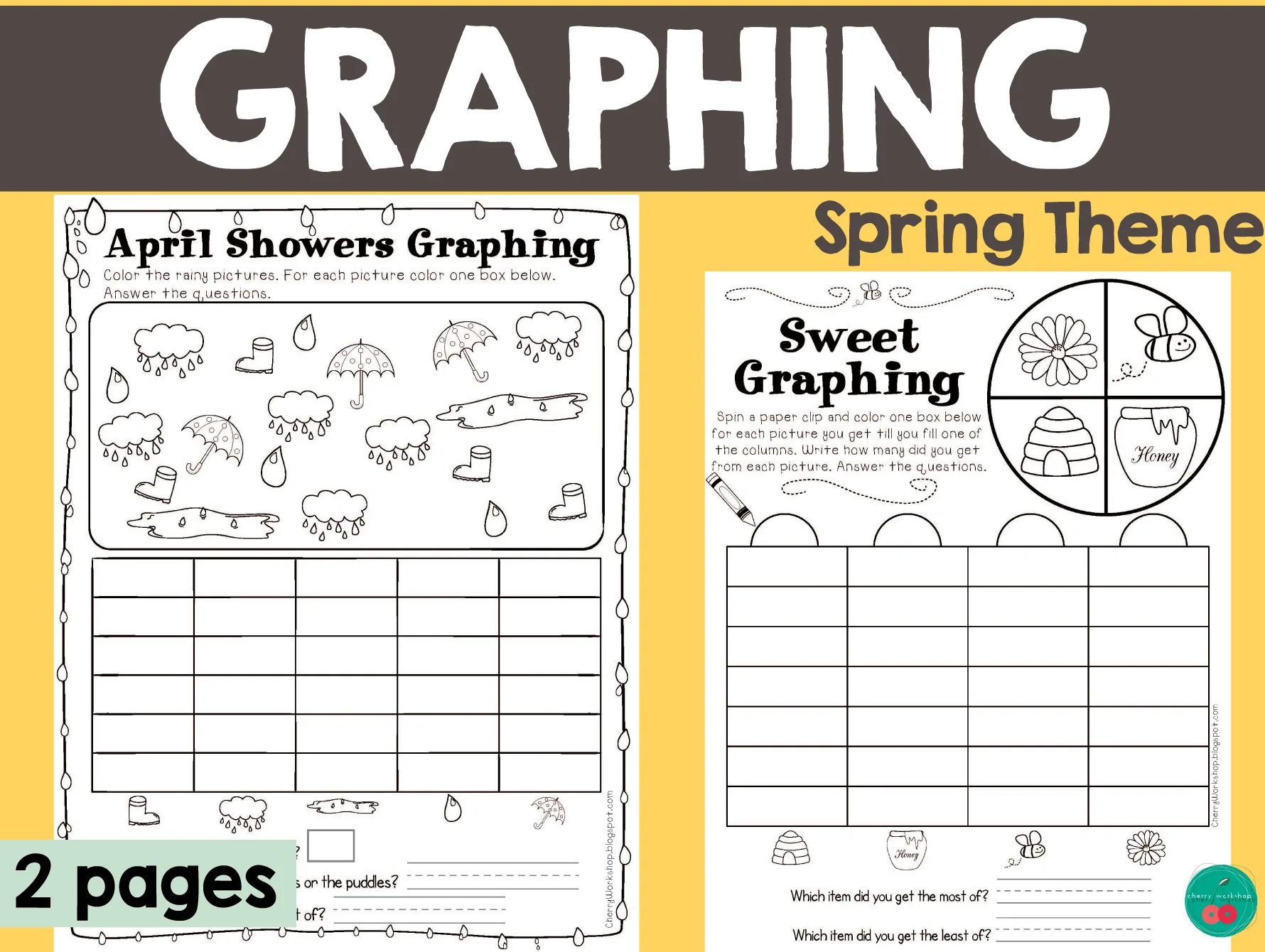 Spring Graphing by Teach Simple