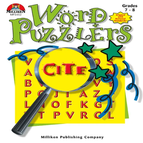 Word Puzzlers Grades 78 by Teach Simple