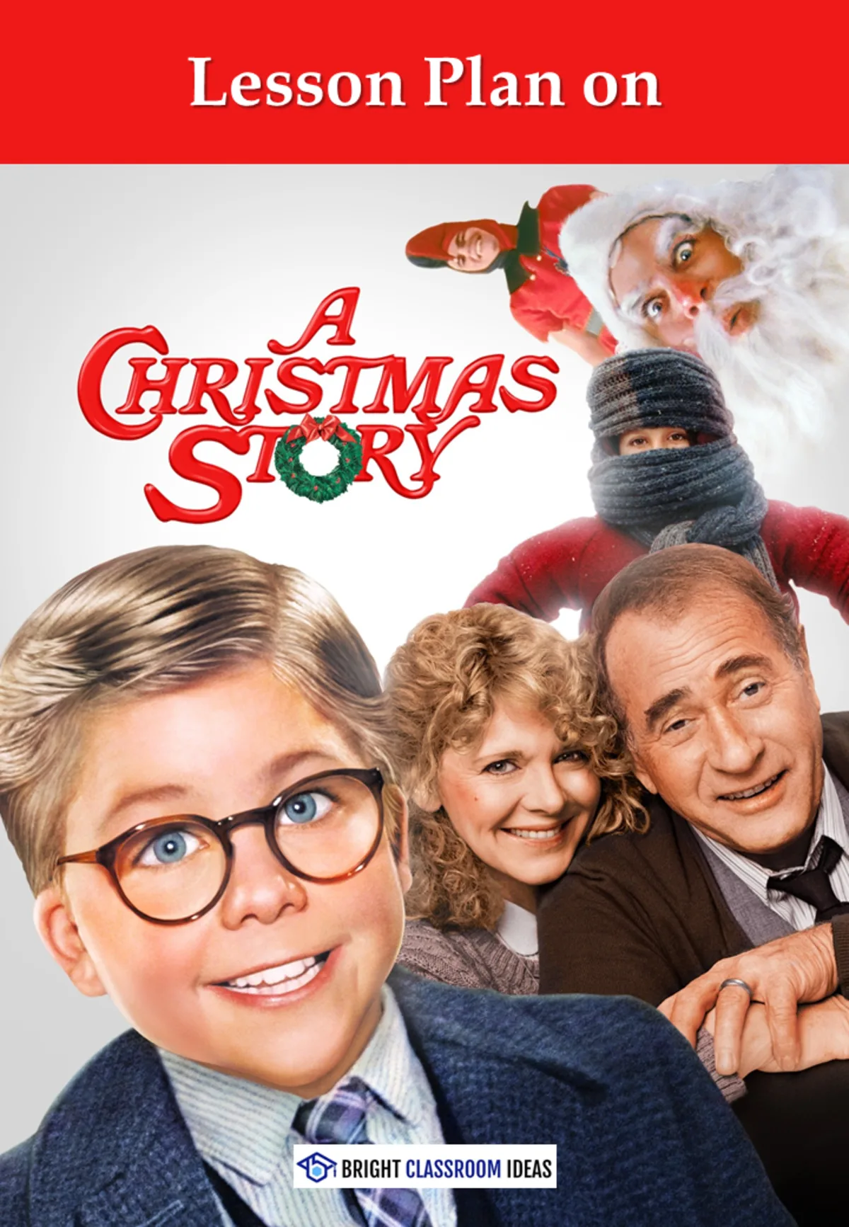 An educational teaching resource from Bright Classroom Ideas Marketplace entitled A Christmas Story – 2-Hour Lesson Plan (Grades 4–6) downloadable at Teach Simple.