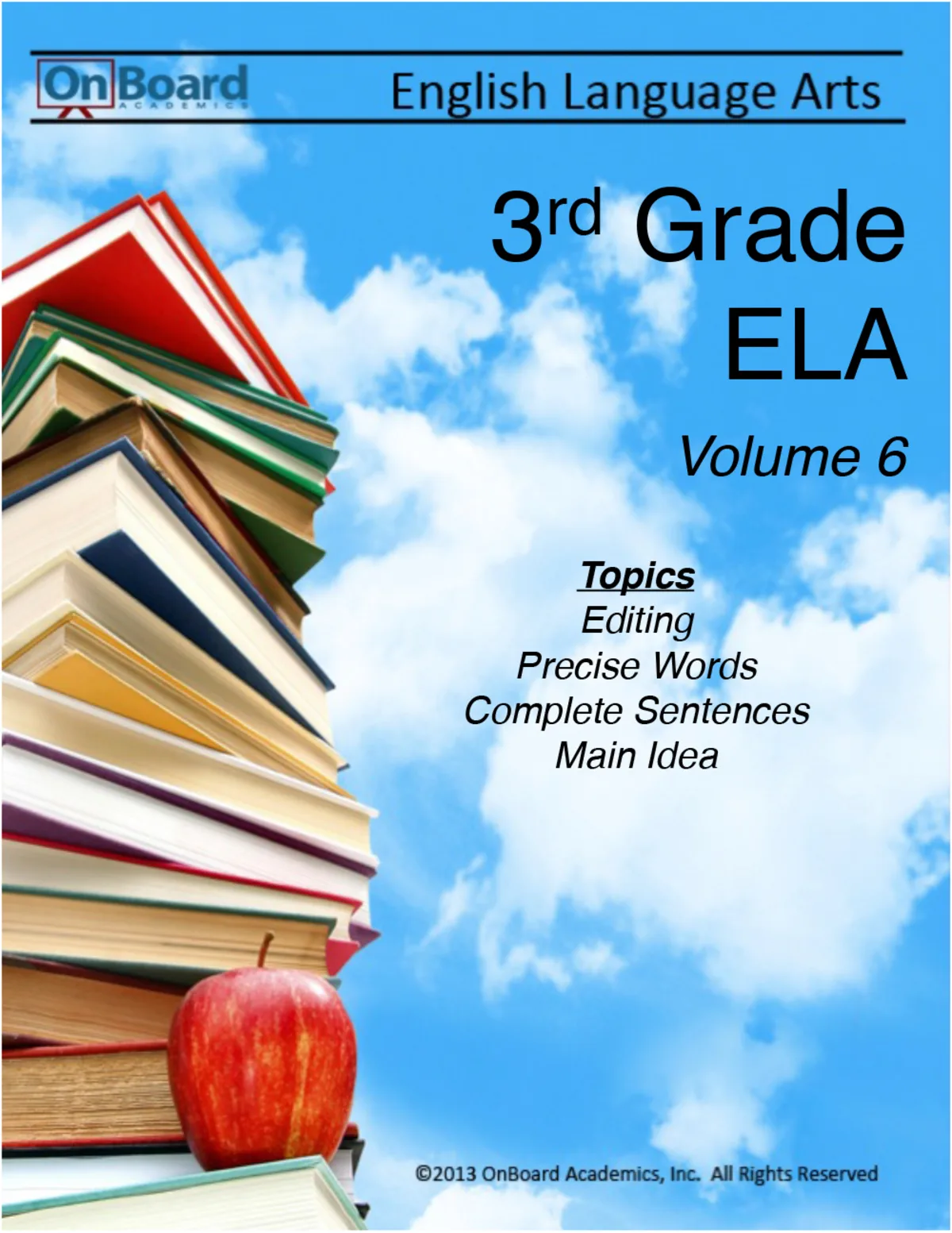 An educational teaching resource from Classroom Complete Press entitled Grade 3 ELA Volume 6 downloadable at Teach Simple.