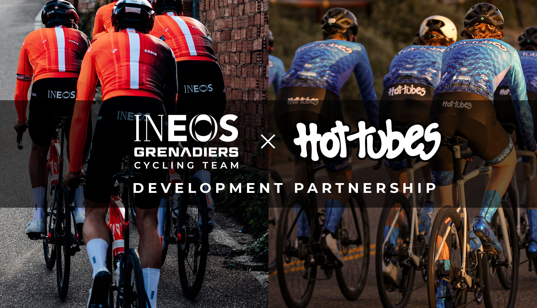 Development partnership launched with Hot Tubes Cycling | INEOS Grenadiers