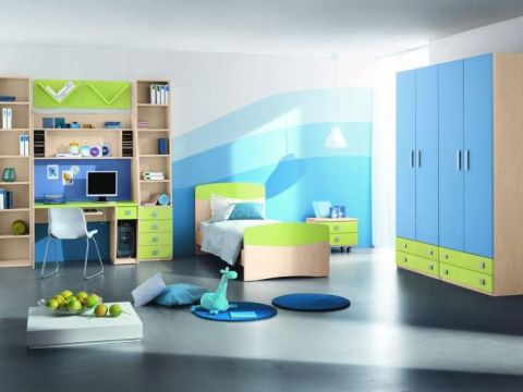 NURSERY/KID’S ROOM  Blue Interior Designs