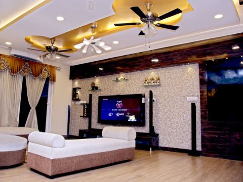 LIVING ROOM  Kanishk Interiors