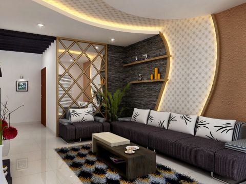 LIVING ROOM  Magic Touch Interiors