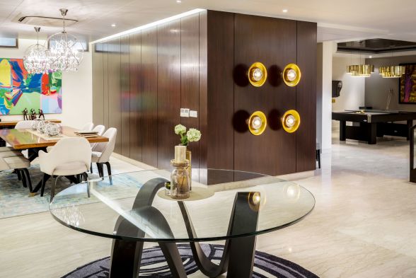 Dining Room Yellow Olives Architects