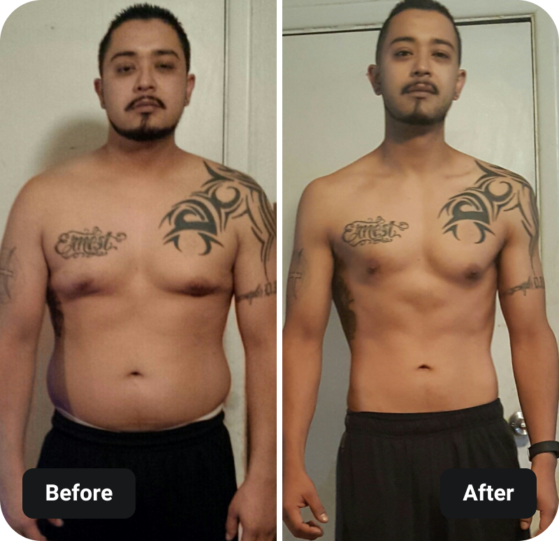 FOCUS T25 results before and after