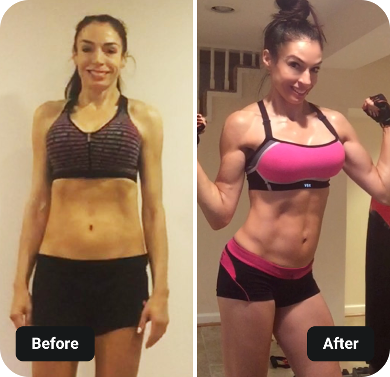 Hydrate before and after results