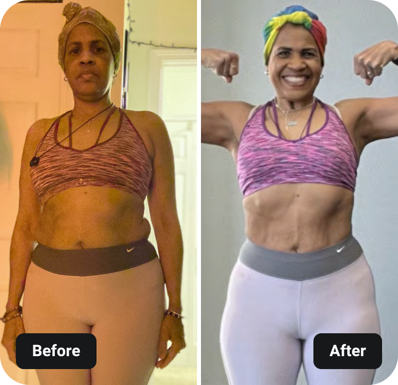 Hydrate before and after results