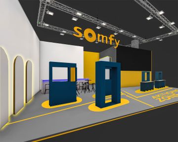 Somfy – Messeauftritt FENSTERBAU FRONTALE – Bildausschnitt 2