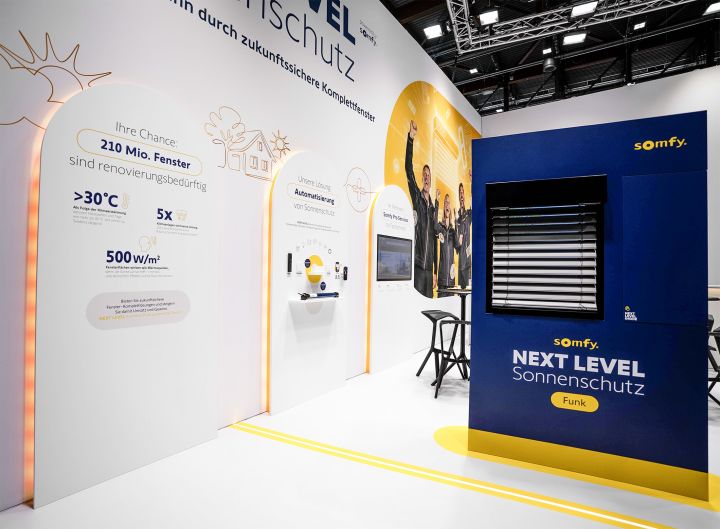 Somfy – Messeauftritt FENSTERBAU FRONTALE – Bildausschnitt 15