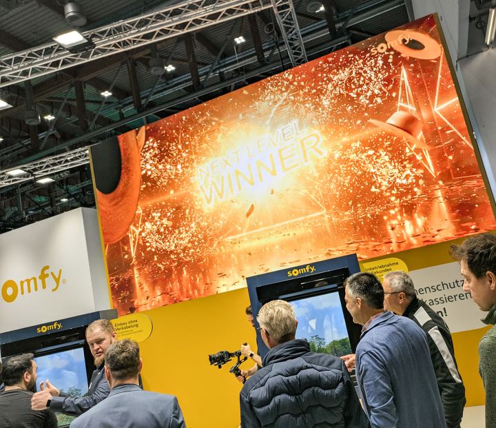 Somfy – Messeauftritt FENSTERBAU FRONTALE – Bildausschnitt 14