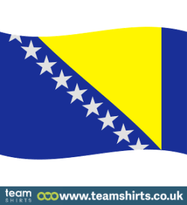 Flagge Bosnien und Herzegowina