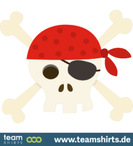 Piratenschädel