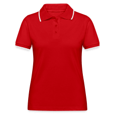 Frauen Kontrast Polo TS