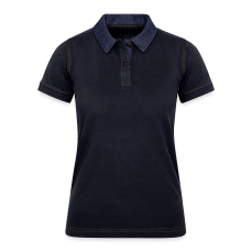 Pikétröja denim dam TS