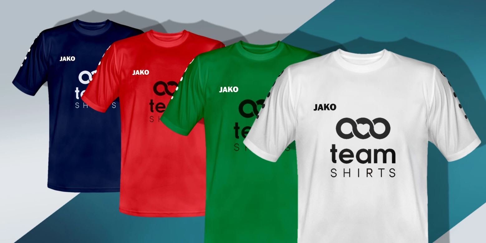 trikotsatz mit werbung