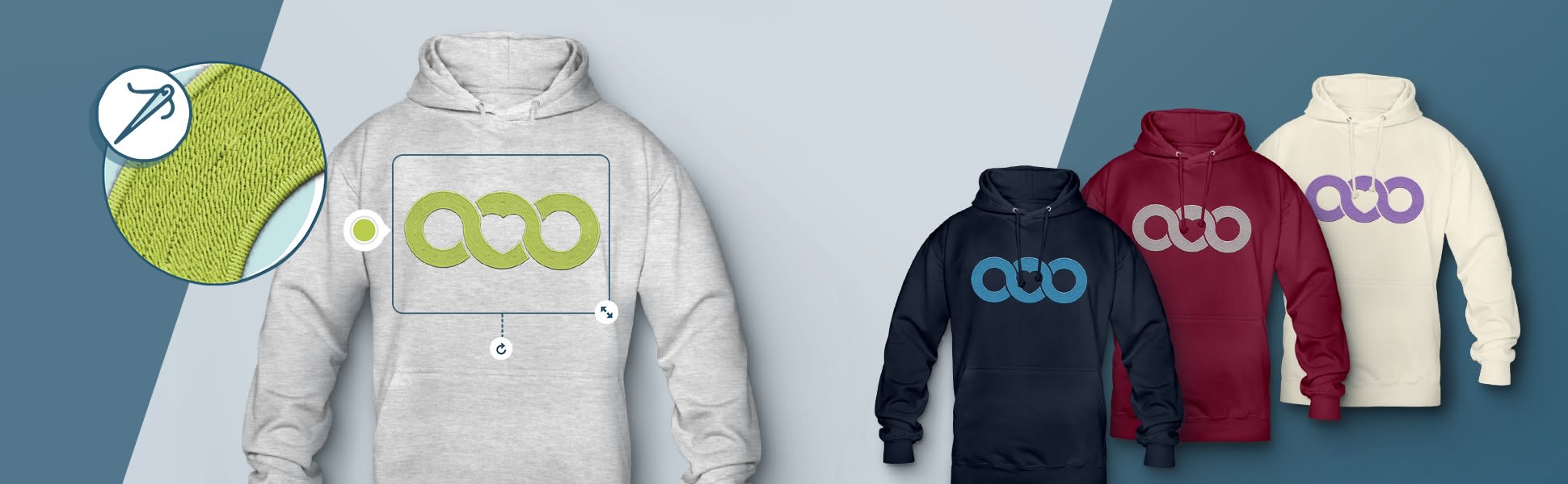 Hoodie und Pullover selbst gestalten TeamShirts