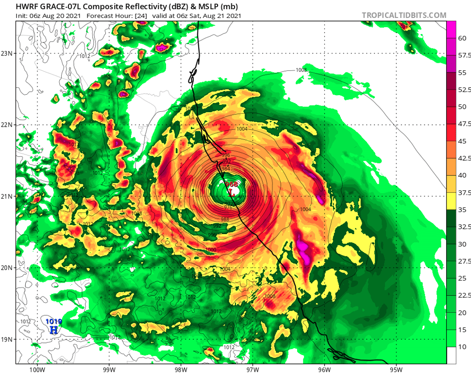 Hurricane Grace 2021-08-21