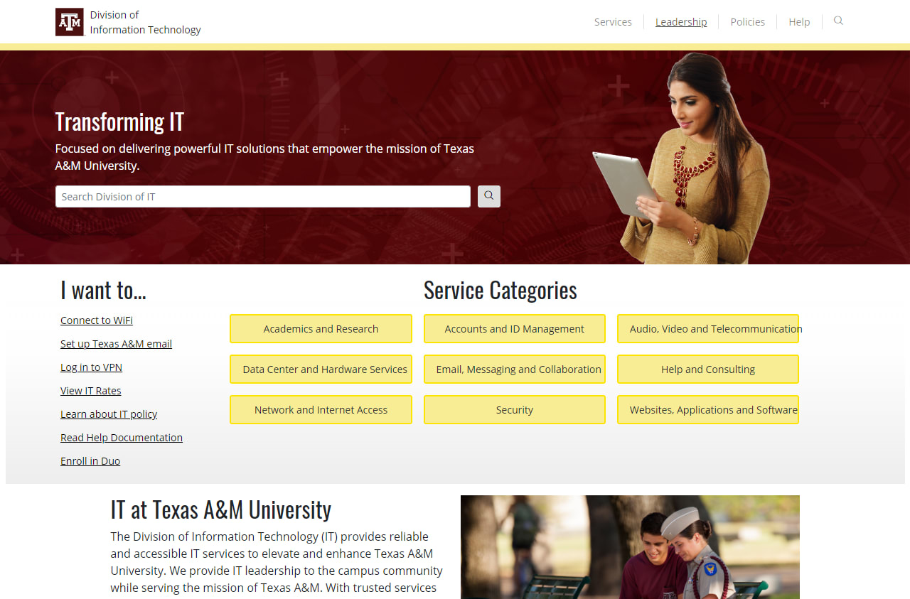 One IT website
