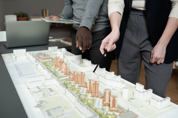 City planning map representing ZacPlan development services