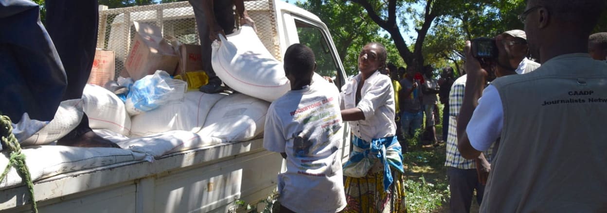 Cyclone relief in Malawi