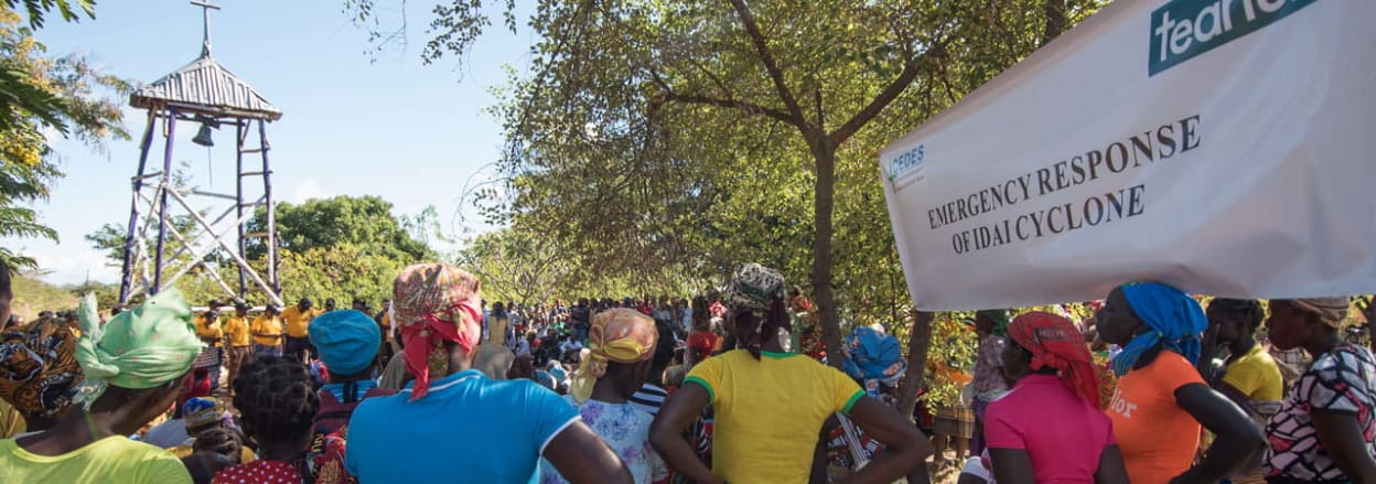 A distribution in Mozambique