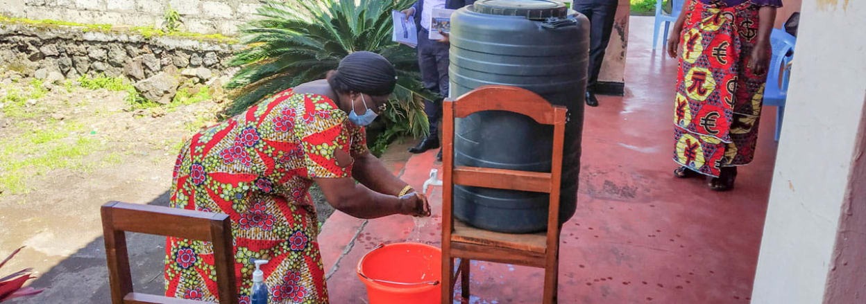 Handwashing in the DRC