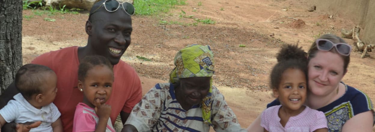 Kaka, Biyama, Hannah and children