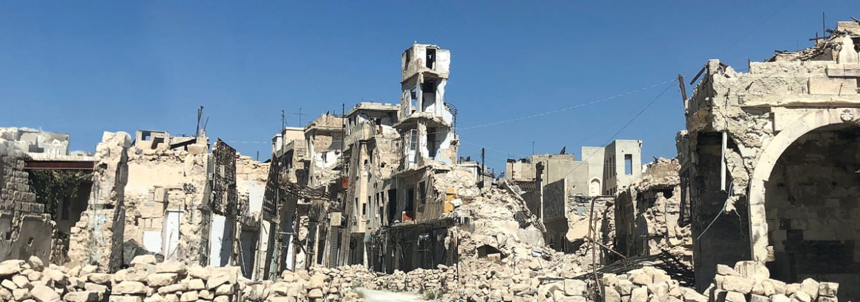 Syria rubble