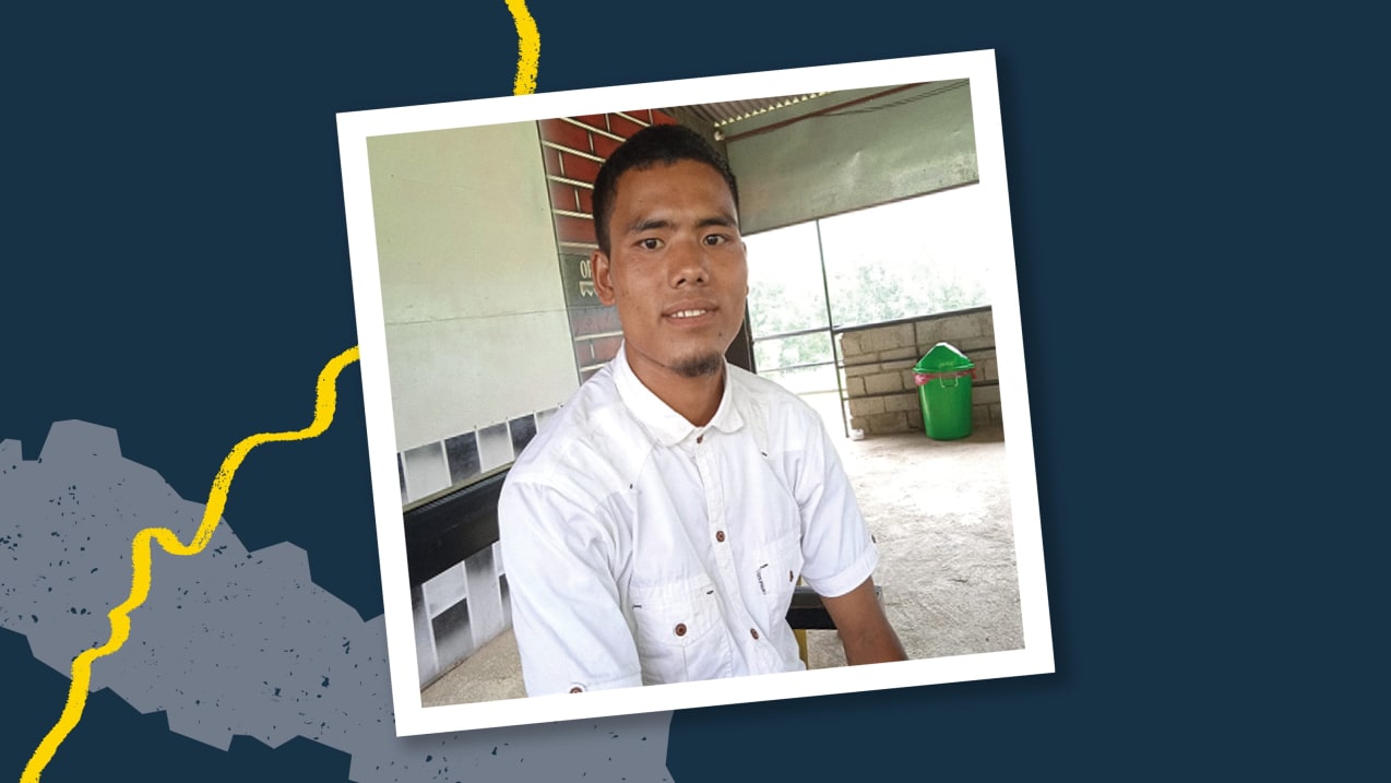 Bible-based training inspired Markush to start his own goat farm business. Credit: International Nepal Fellowship