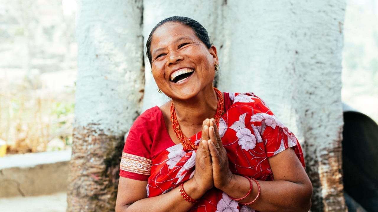 Nanda Kumari Saru Magar, 40 ans, est membre du groupe d’action de femmes Mangala Devi, dans le village de Mashyangbharyang au Népal. 