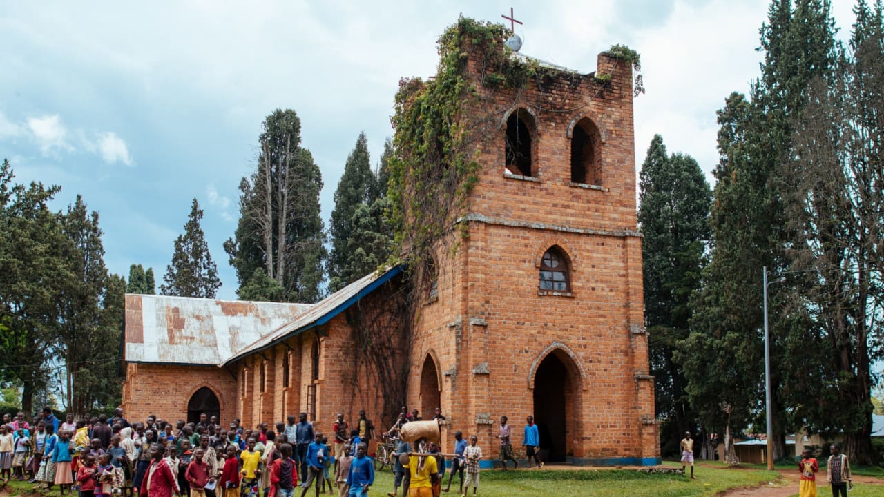 St Peter’s Cathedral in the Diocese of Matana, Burundi.